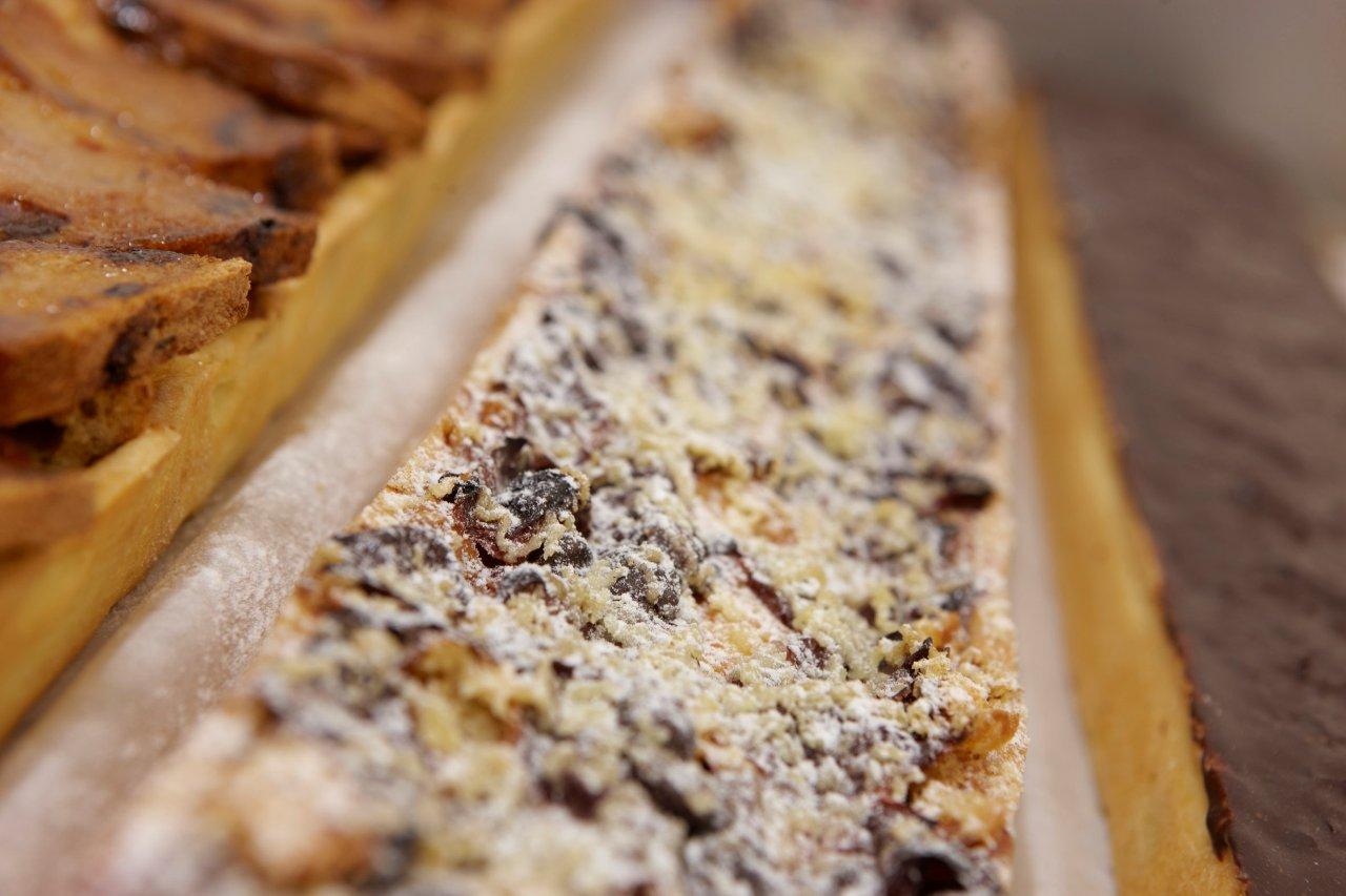 Plum and Choc Slice (whole)