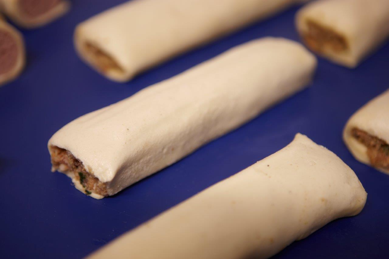 Unbaked Sausage Roll